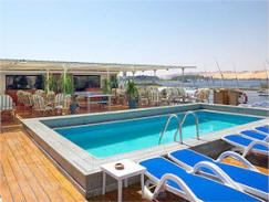 Nile cruise swimming pool